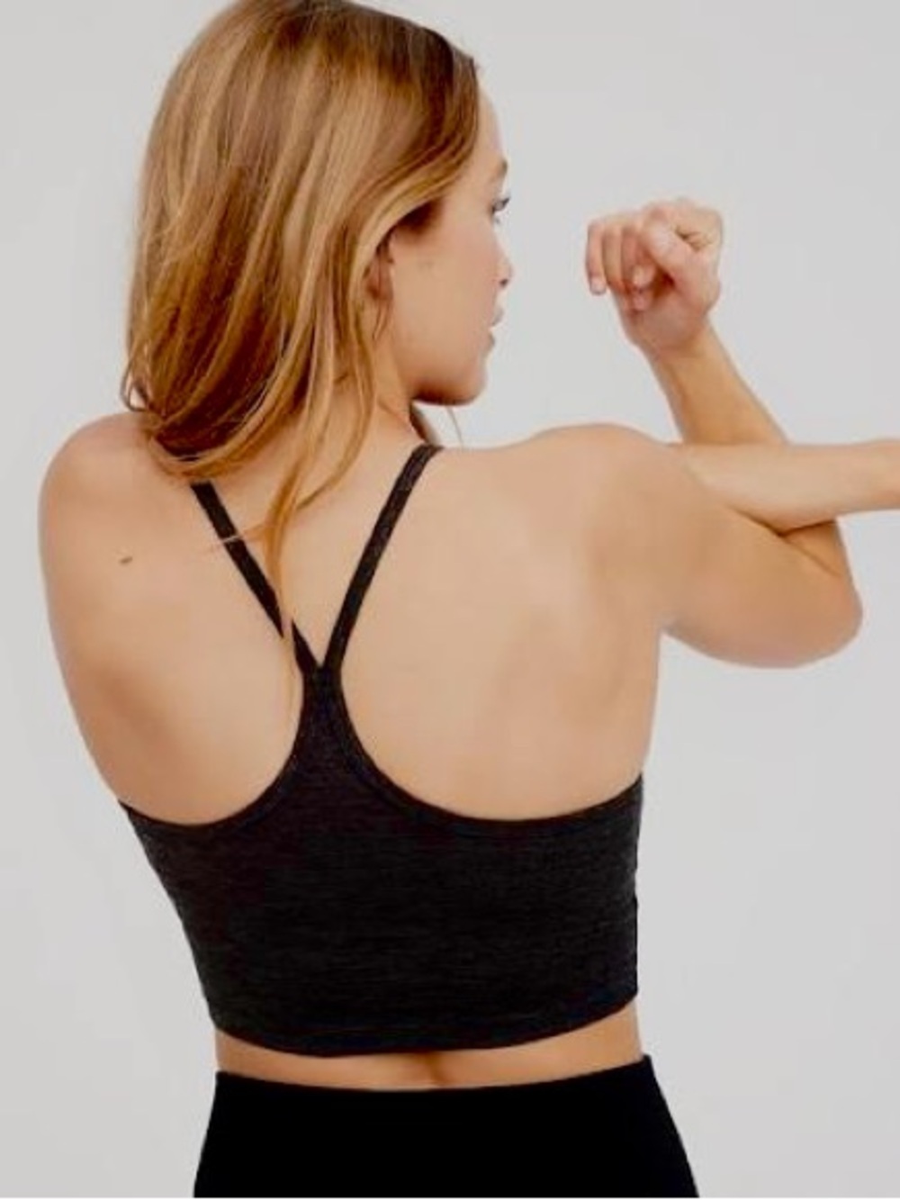 Aerie // OFFLINE The Hugger Longline Racerback Sports Bra
